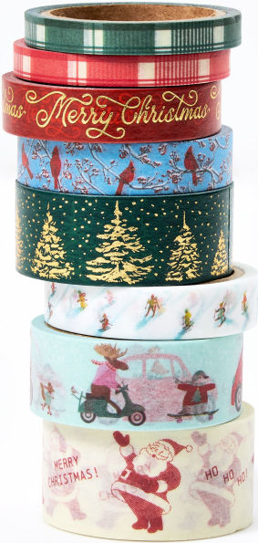 Fun Holiday Washi Tape S/8