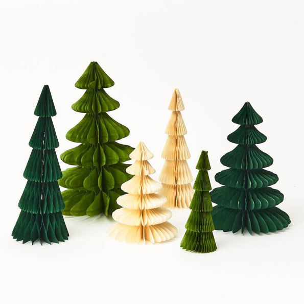 Honeycomb Trees S/6
