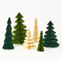 Honeycomb Trees S/6