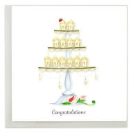 Title: WED Quilling Wedding Cupcake Tower