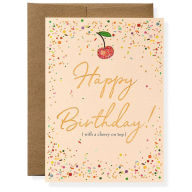 Title: Cherry On Top Birthday Birthday Card