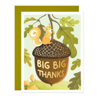 Title: Squirrel Big Thank You Card