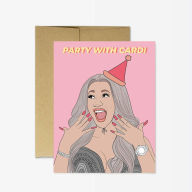 Title: Party Cardi Birthday Card