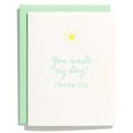 Title: You Made My Day Thank You Card