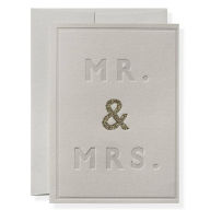 Title: Mr. & Mrs. Wedding Card