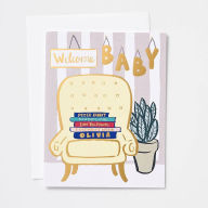 Title: Picture Book Welcome Baby Card