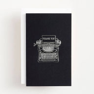 Title: Foil Typewriter Thank You Card