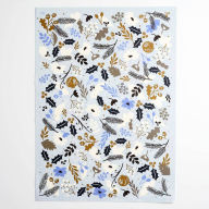 Title: Winter Florals Flat Wrap