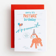 Title: Pasture Birthday Card