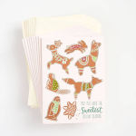 Alternative view 1 of Gingerbread Cookies Holiday Card Set