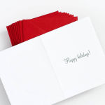 Alternative view 2 of Wintry Wishes Sprigs Holiday Card Set
