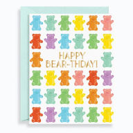 Title: Happy Bear-thday Birthday Card