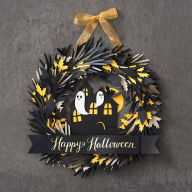 Title: Haunted House Ghost Wreath Kit