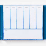 Alternative view 3 of Blue Glaze Weekly Organizer