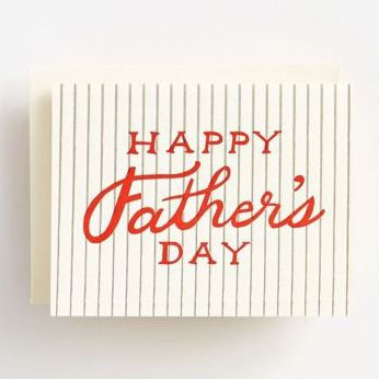 Father's Day Greeting Card Baseball