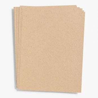 PAPER BAG 8.5X11 TXT (BULK)