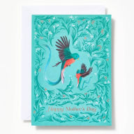 Title: Mom and Baby Bird Mother's Day Card