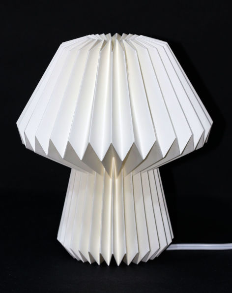 Pleated Paper Table Lamp