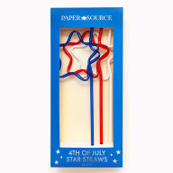 Title: 4th of July Star Straws S/12