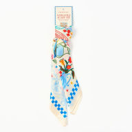 Title: Coastal Satin Scarf