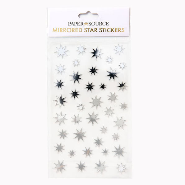 Mirrored Star Sticker Sheet