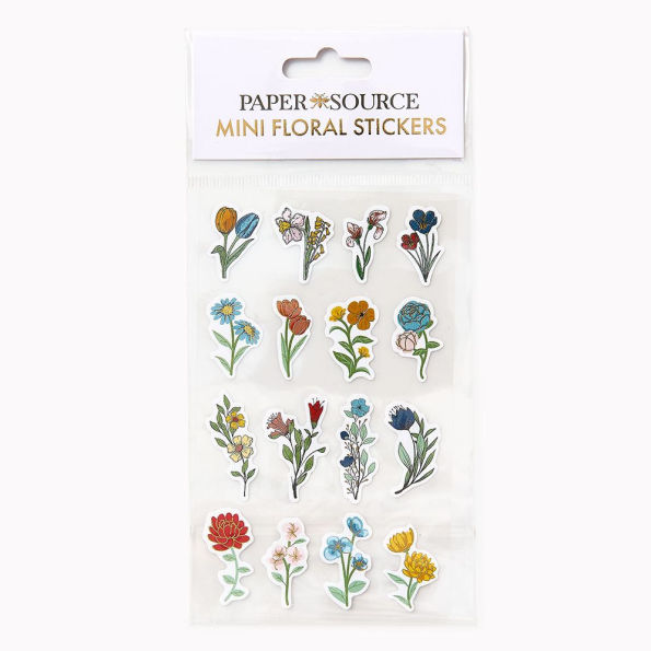 Mini Floral Sticker Sheet
