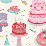 Alternative view 2 of Vintage Cake Guest Napkin S/20
