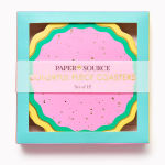 Alternative view 3 of Colorful Fleck Coasters S/12