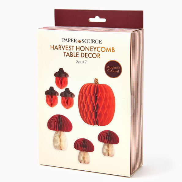 Harvest Honeycomb Set of 7