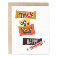 Title: Halloween Candy Halloween Card