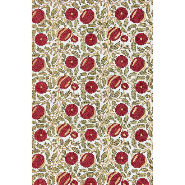 Marigold Glitz Scarlet Handmade Paper