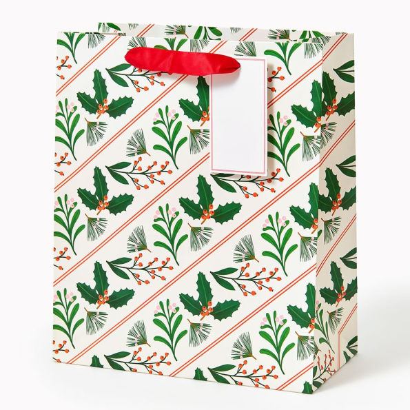 Botanical Stripes Medium Gift bag