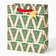 Title: Festive Trees Medium Gift Bag