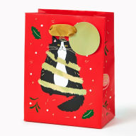 Title: Christmas Cats Small Gift Bag