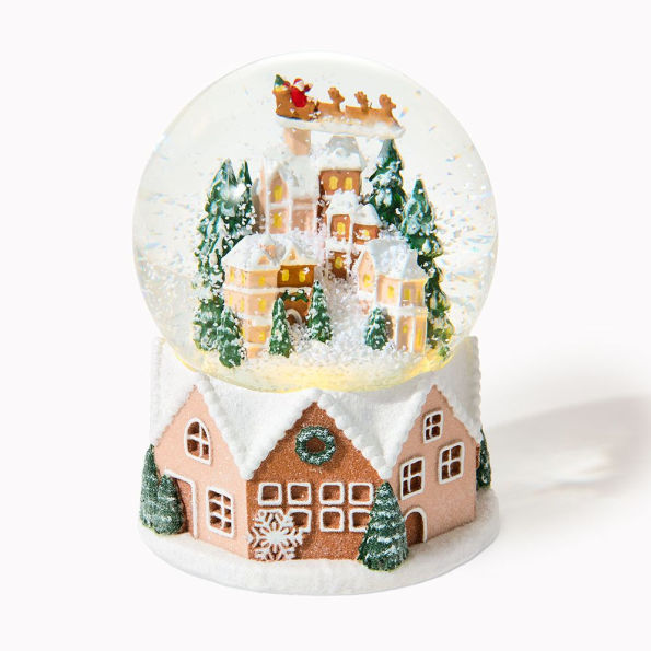 Holiday Village Snow Globe