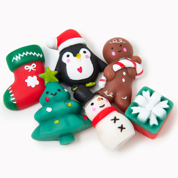 Holiday Squishies Set of 6