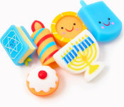 Alternative view 1 of Hanukkah Squishies Set of 6