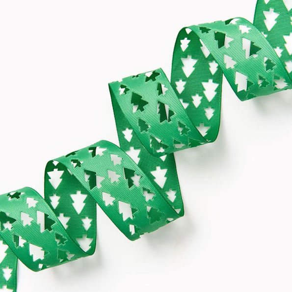 Ultrasonic Trees Grosgrain Ribbon