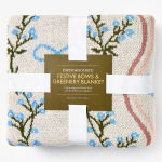 Alternative view 1 of Festive Bows and Greenery Blanket