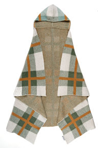 Title: Plaid Fuzzy Reading Blanket - Adult