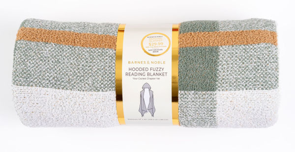 Plaid Fuzzy Reading Blanket - Adult