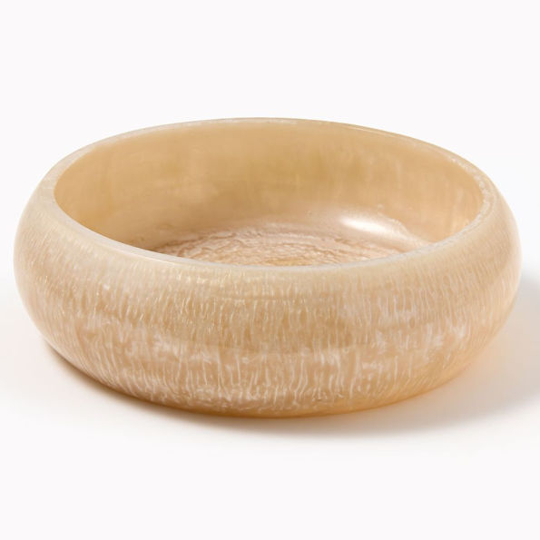 Marbled Resin Salad Bowl