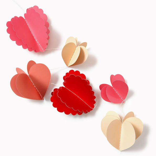 Heart Back Drop Set of 8