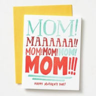 Title: Yelling Mother's Day Card