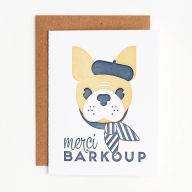 Title: Merci Barkoup Thank You Card