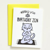 Title: Zen Wishes Birthday Card