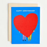 Title: Big Heart Anniversary Card