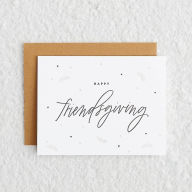 Title: Happy Friendsgiving Thanksgiving Card