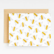 Title: Honey Bees Greeting Card