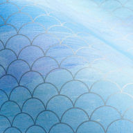 Title: Silver Mermaid Scales Wrapping Paper